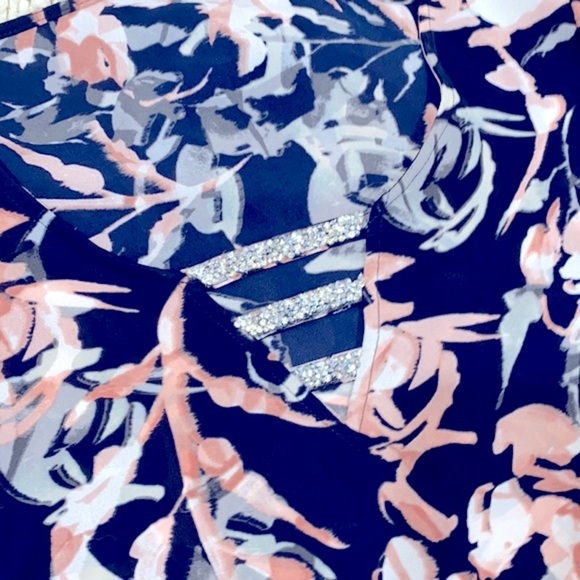 Juicy couture floral top size large - Picture 5 of 9